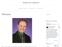 Tablet Screenshot of andrewledbetter.com